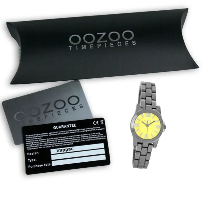 Oozoo Damen Armbanduhr Timepieces Analog Metall silber UOC6221A