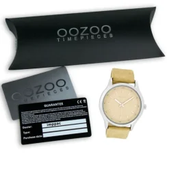 Oozoo Damen Armbanduhr Timepieces Analog Leder gelb UOC7435A