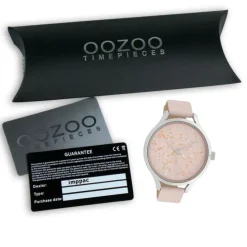 Oozoo Damen Armbanduhr Timepieces C10087 Analog Leder rosa UOC10087