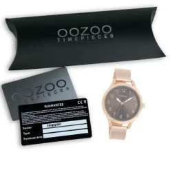 Oozoo Damen Armbanduhr Timepieces Analog Metall rosegold UOC9117A