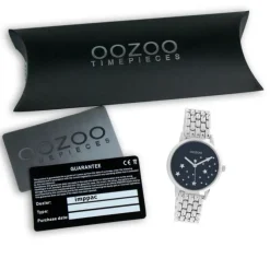 Oozoo Damen Armbanduhr Timepieces C11026 Analog Edelstahl silber UOC11026