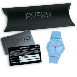 Oozoo Damen Armbanduhr Timepieces Analog Leder blau UOC11168