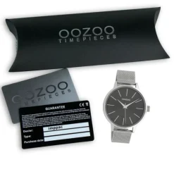Oozoo Damen Armbanduhr Timepieces Analog Metall silber UOC10007