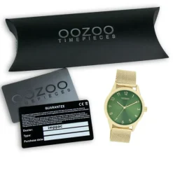 Oozoo Damen Armbanduhr Timepieces Analog Metall gold UOC11324