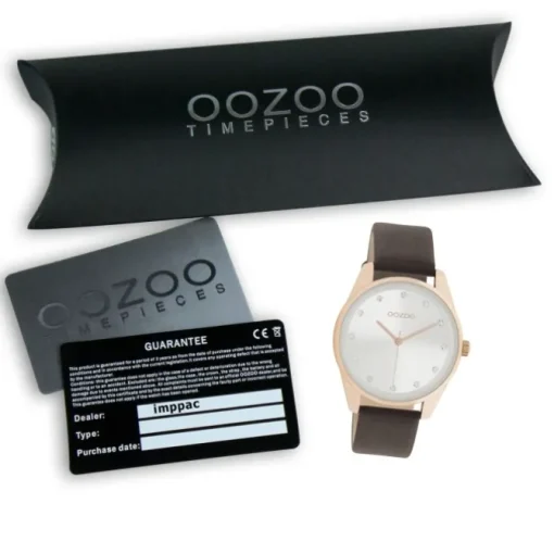 Oozoo Damen Armbanduhr Timepieces C11048 Analog Leder braun UOC11048