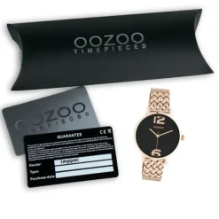 Oozoo Damen Armbanduhr Timepieces C11024 Analog Edelstahl roségold UOC11024