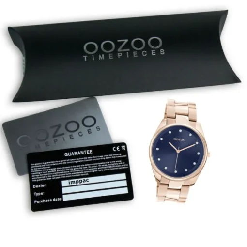 Oozoo Damen Armbanduhr Timepieces C10967 Analog Edelstahl roségold UOC10967