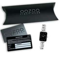 Oozoo Damen Armbanduhr Timepieces Analog Edelstahl silber UOC11131