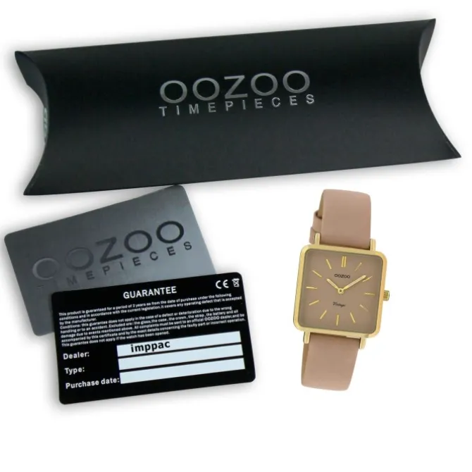 Oozoo Damen Armbanduhr Timepieces Analog Metall rosa UOC9942A