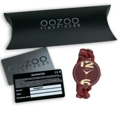 Oozoo Damen Armbanduhr Timepieces Analog Kunststoff rot UOC11267
