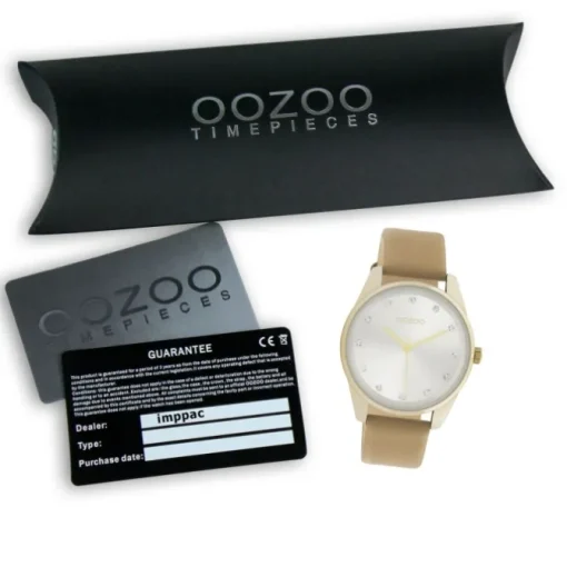 Oozoo Damen Armbanduhr Timepieces C11046 Analog Leder braun UOC11046