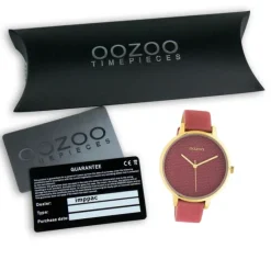 Oozoo Damen Armbanduhr Timepieces C10591 Analog Leder rosa UOC10591