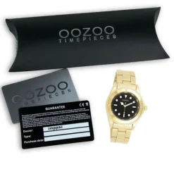 Oozoo Damen Armbanduhr Timepieces Analog Edelstahl gold UOC11148