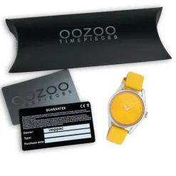 Oozoo Damen Armbanduhr Timepieces JR306 Analog Leder gelb UOJR306