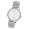 Oozoo Damen Armbanduhr Ultra Slim C20050 Analog Edelstahl silber UOC20050