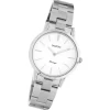 Oozoo Damen Armbanduhr Ultra Slim Analog Edelstahl silber UOC20110