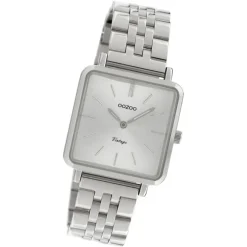 Oozoo Damen Armbanduhr Ultra Slim C9950 Quarzwerk Edelstahl silber UOC9950
