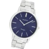Oozoo Damen Armbanduhr Ultra Slim C20020 Analog Edelstahl silber UOC20020