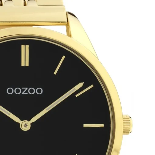Oozoo Damen Armbanduhr Ultra Slim C9987 Analog Edelstahl gold UOC9987