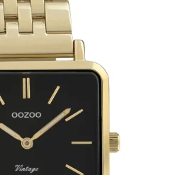 Oozoo Damen Armbanduhr Ultra Slim C9957 Quarzwerk Edelstahl gold UOC9957