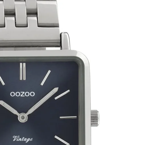 Oozoo Damen Armbanduhr Ultra Slim C9951 Quarzwerk Edelstahl silber UOC9951