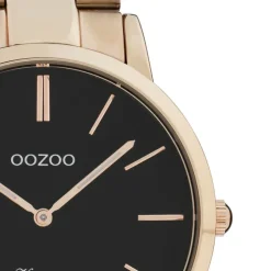 Oozoo Damen Armbanduhr Ultra Slim C20024 Analog Edelstahl rosegold UOC20024