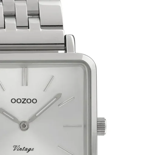 Oozoo Damen Armbanduhr Ultra Slim C9950 Quarzwerk Edelstahl silber UOC9950