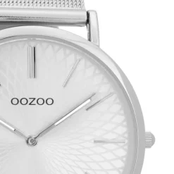 Oozoo Damen Armbanduhr Ultra Slim C9340 Quarz Edelstahl silber UOC9340