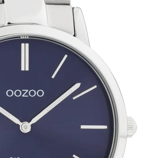 Oozoo Damen Armbanduhr Ultra Slim C20020 Analog Edelstahl silber UOC20020