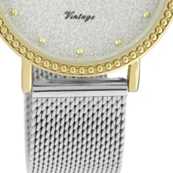 Oozoo Damen Armbanduhr Ultra Slim C20053 Analog Edelstahl silber UOC20053