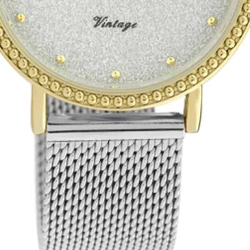 Oozoo Damen Armbanduhr Ultra Slim C20053 Analog Edelstahl silber UOC20053