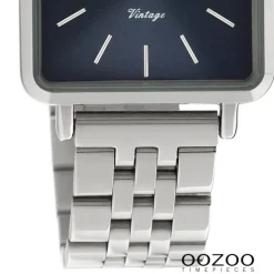 Oozoo Damen Armbanduhr Ultra Slim C9951 Quarzwerk Edelstahl silber UOC9951