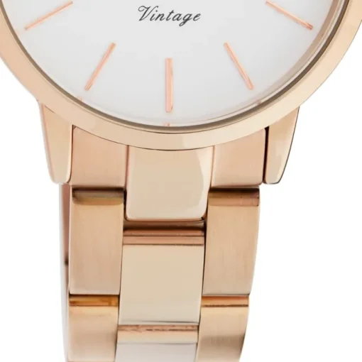 Oozoo Damen Armbanduhr Ultra Slim C20048 Analog Edelstahl rosegold UOC20048