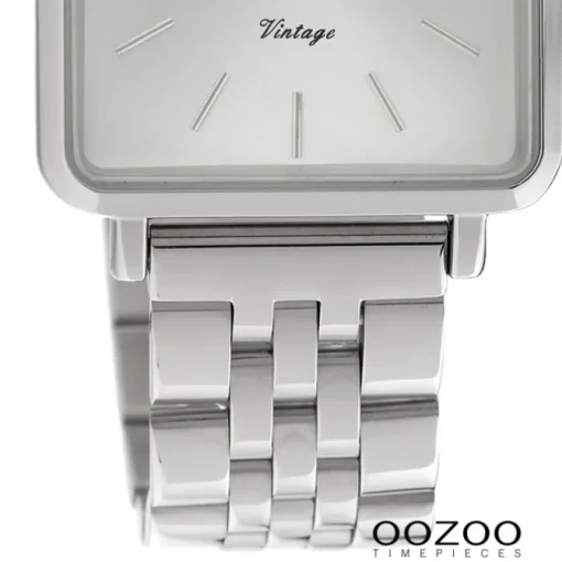 Oozoo Damen Armbanduhr Ultra Slim C9950 Quarzwerk Edelstahl silber UOC9950