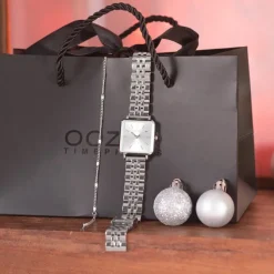 Oozoo Damen Armbanduhr Ultra Slim C9950 Quarzwerk Edelstahl silber UOC9950
