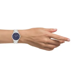 Oozoo Damen Armbanduhr Ultra Slim C20029 Analog Edelstahl silber UOC20029