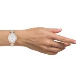 Oozoo Damen Armbanduhr Ultra Slim C20048 Analog Edelstahl rosegold UOC20048