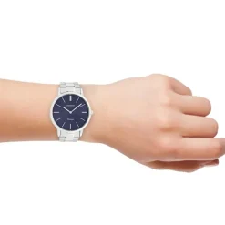 Oozoo Damen Armbanduhr Ultra Slim C20020 Analog Edelstahl silber UOC20020