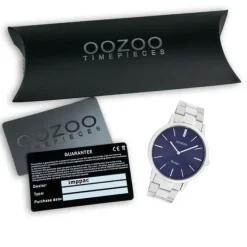 Oozoo Damen Armbanduhr Ultra Slim C20020 Analog Edelstahl silber UOC20020