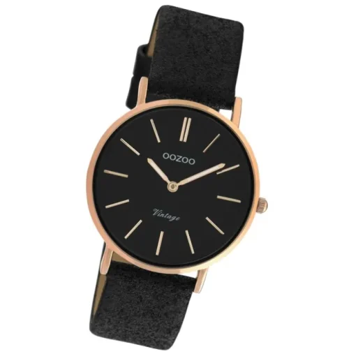 Oozoo Damen Armbanduhr Vintage C20159 Analog Leder braun UOC20159