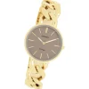 Oozoo Damen Armbanduhr Vintage Series Analog Metall gold UOC20358