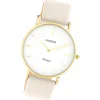 Oozoo Damen Armbanduhr Vintage Series Analog Leder beige UOC20253