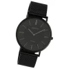 Oozoo Damen Armbanduhr Vintage C20144 Analog Edelstahl schwarz UOC20144