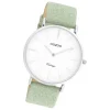 Oozoo Damen Armbanduhr Vintage C20146 Analog Leder grün UOC20146