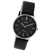 Oozoo Damen Armbanduhr Vintage Series C20208 Analog Leder schwarz UOC20208