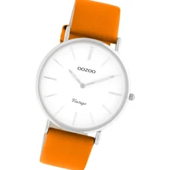 Oozoo Damen Armbanduhr Vintage Series C20302 Analog Leder orange UOC20302