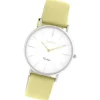Oozoo Damen Armbanduhr Vintage Series Analog Leder grün UOC20282