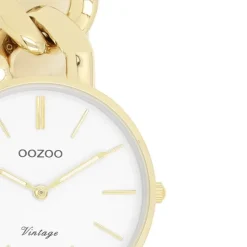 Oozoo Damen Armbanduhr Vintage Series Analog Metall gold UOC20357