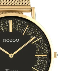 Oozoo Damen Armbanduhr Vintage C20138 Analog Edelstahl roségold UOC20138