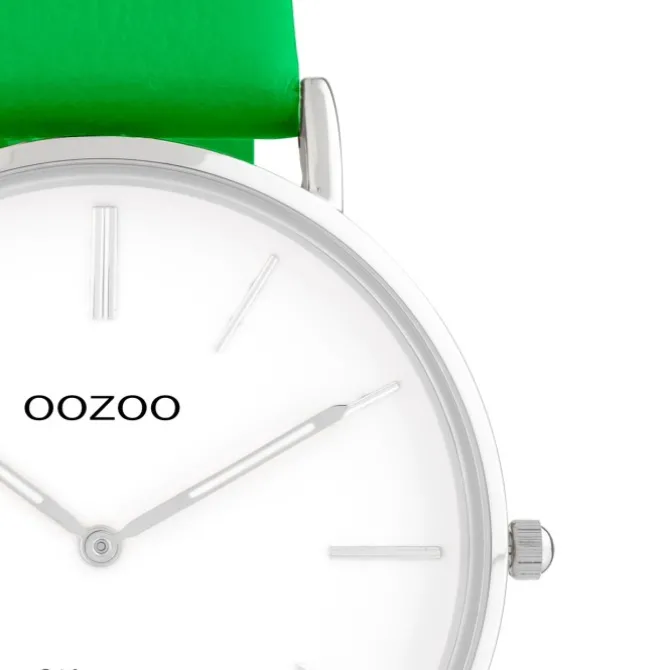 Oozoo Damen Armbanduhr Vintage Series C20303 Analog Leder grün UOC20303